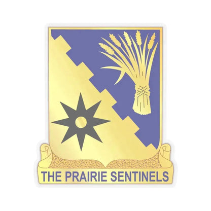 114 Cavalry Regiment (U.S. Army) STICKER Vinyl Kiss-Cut Decal 6 Inch Transparent - The Sticker Space