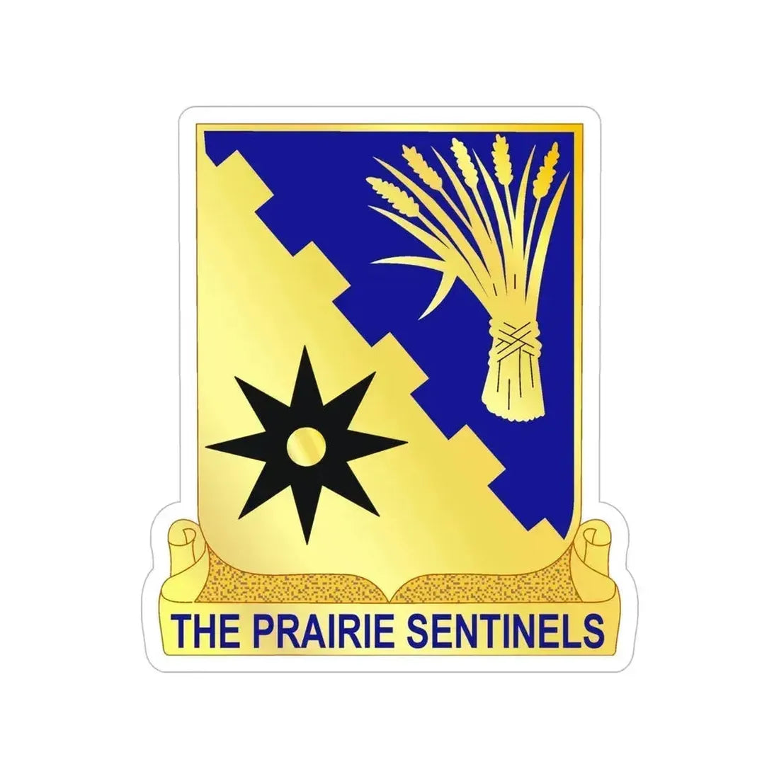 114 Cavalry Regiment (U.S. Army) Transparent STICKER Die-Cut Vinyl Decal 6 Inch - The Sticker Space