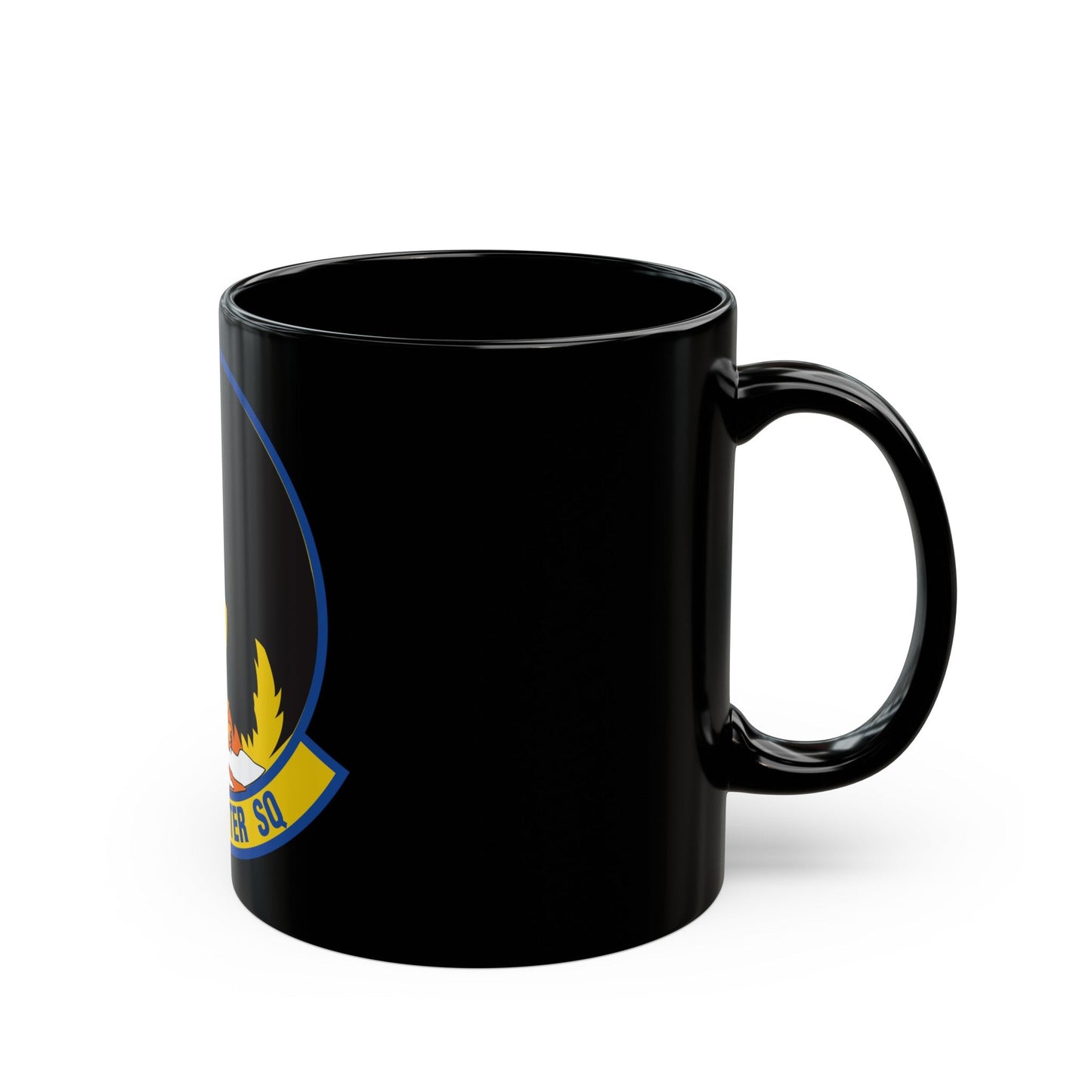 114 Fighter Squadron (U.S. Air Force) Black Coffee Mug-The Sticker Space