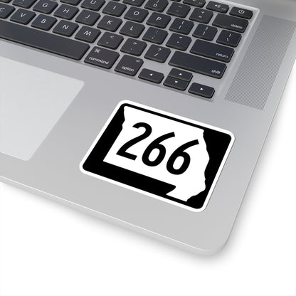 MO-266 (Missouri) (Road Sign) STICKER Vinyl Kiss-Cut Decal