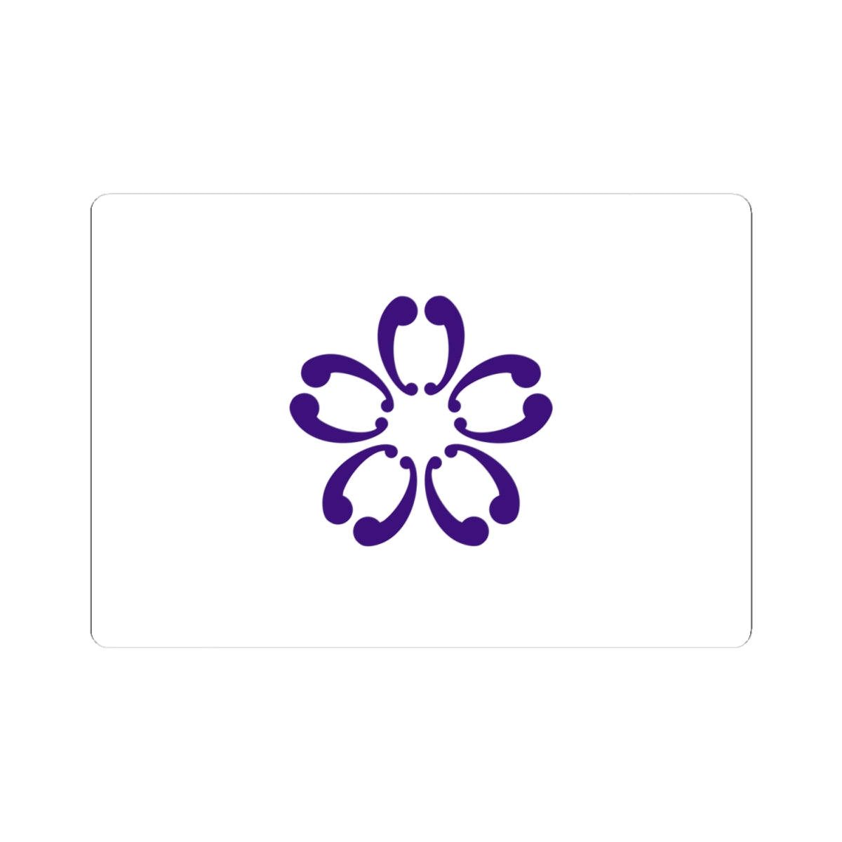 Flag of Sakura Chiba (Japan) STICKER Vinyl Kiss-Cut Decal