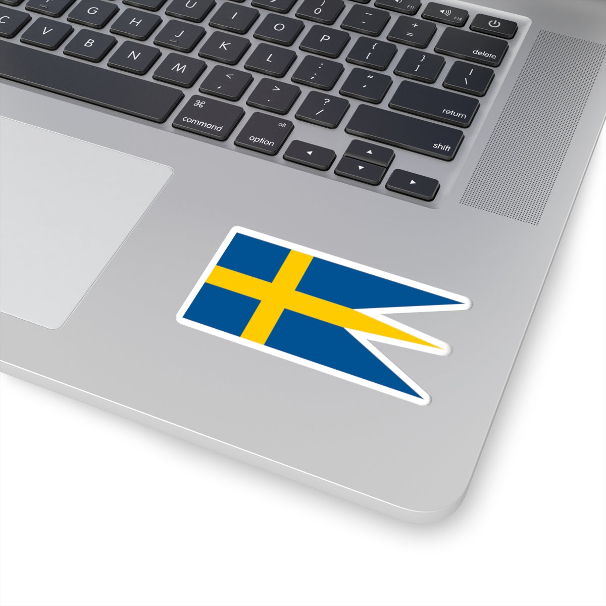 Naval Ensign of Sweden (Sweden) STICKER Vinyl Kiss-Cut Decal