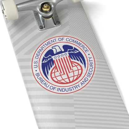 Seal of the United States Bureau of Industry and Security a part of the Department of Commerce - STICKER Vinyl Kiss-Cut Decal