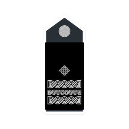 Naramenica službene odore brigadnog generala HRZ i PZO (Croatia) (Military Rank) STICKER Vinyl Kiss-Cut Decal