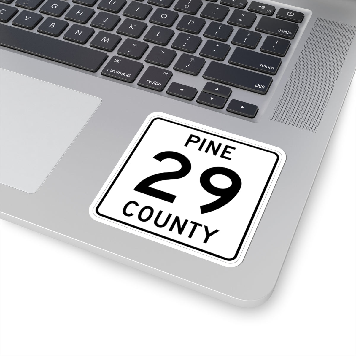 Pine County Route 29 MN (Minnesota) (Road Sign) STICKER Vinyl Kiss-Cut Decal