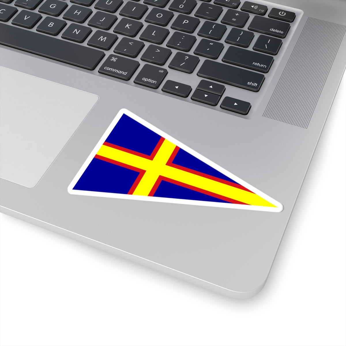 Burgee of club nautico di roma (Italy) STICKER Vinyl Kiss-Cut Decal