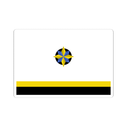 Flag of Kovdorsky rayon Murmansk oblast (Russia) STICKER Vinyl Kiss-Cut Decal