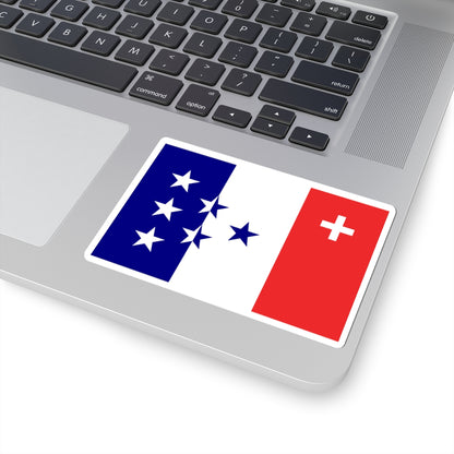 Former Romand Movement Flag (Switzerland) STICKER Vinyl Kiss-Cut Decal