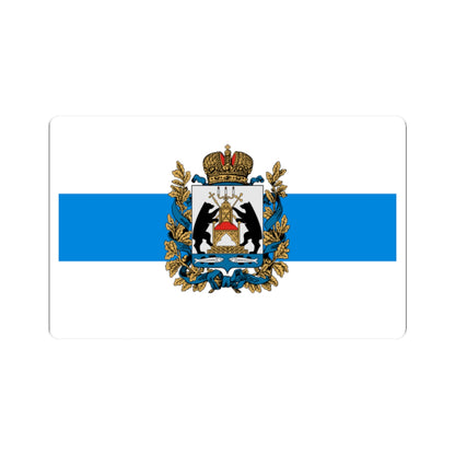 Unofficial flag of Novgorod Oblast until 2007 (Russia) STICKER Vinyl Kiss-Cut Decal