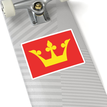 Flag of Vestfold (Norway) STICKER Vinyl Kiss-Cut Decal