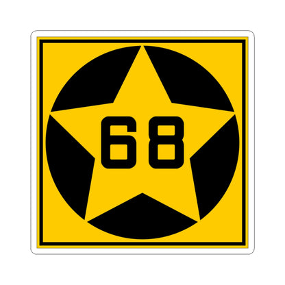 MN-68 1920 (Minnesota) (Road Sign) STICKER Vinyl Kiss-Cut Decal