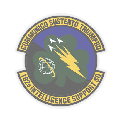 102d Intelligence Support Squadron (U.S. Air Force) STICKER Vinyl Kiss-Cut Decal