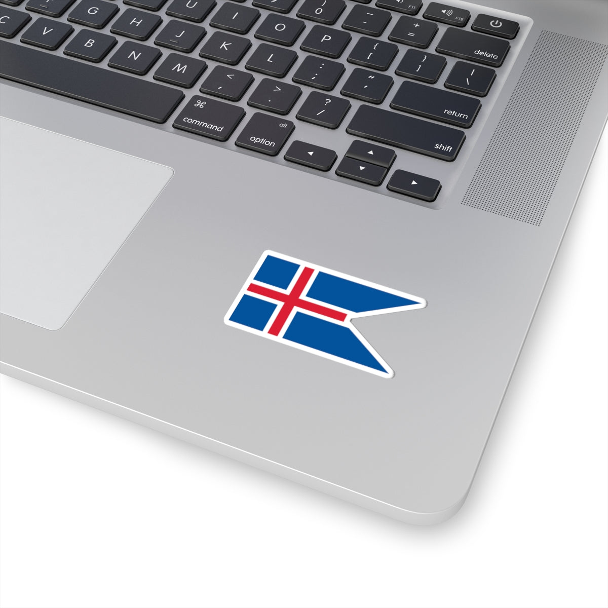 Flag of Iceland state (Iceland) STICKER Vinyl Kiss-Cut Decal