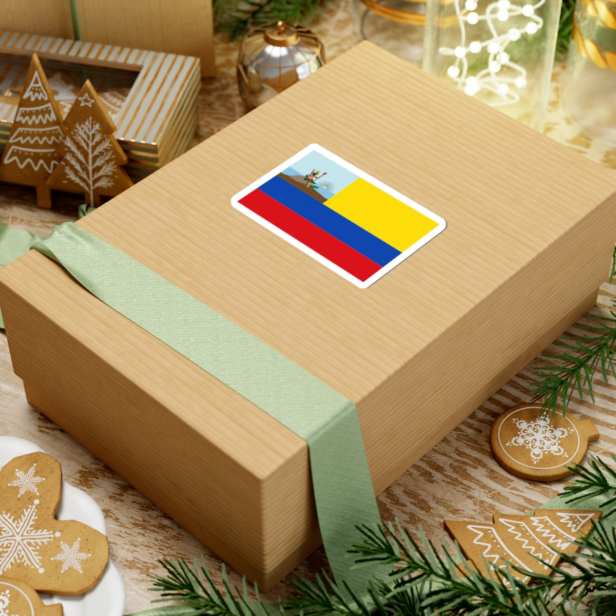 Flag of Venezuela 1811 (Venezuela) STICKER Vinyl Kiss-Cut Decal