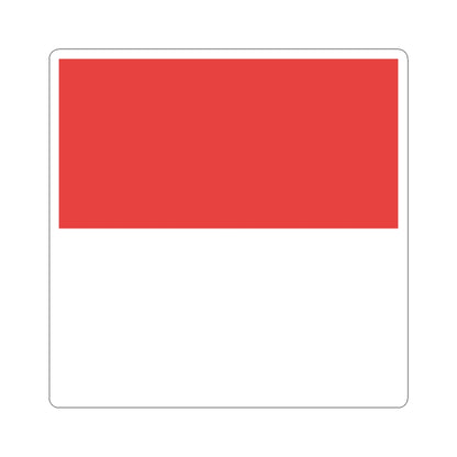 Flag of Canton of Solothurn (Switzerland) STICKER Vinyl Kiss-Cut Decal