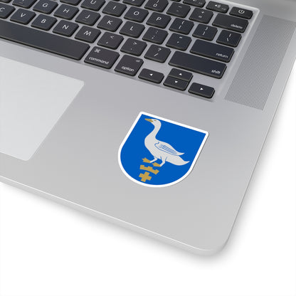 Pyhäjoki.vaakuna (Finland) (Coat of Arms) STICKER Vinyl Kiss-Cut Decal
