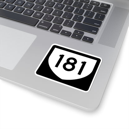 PR urban primary 181 (Puerto Rico) (Road Sign) STICKER Vinyl Kiss-Cut Decal