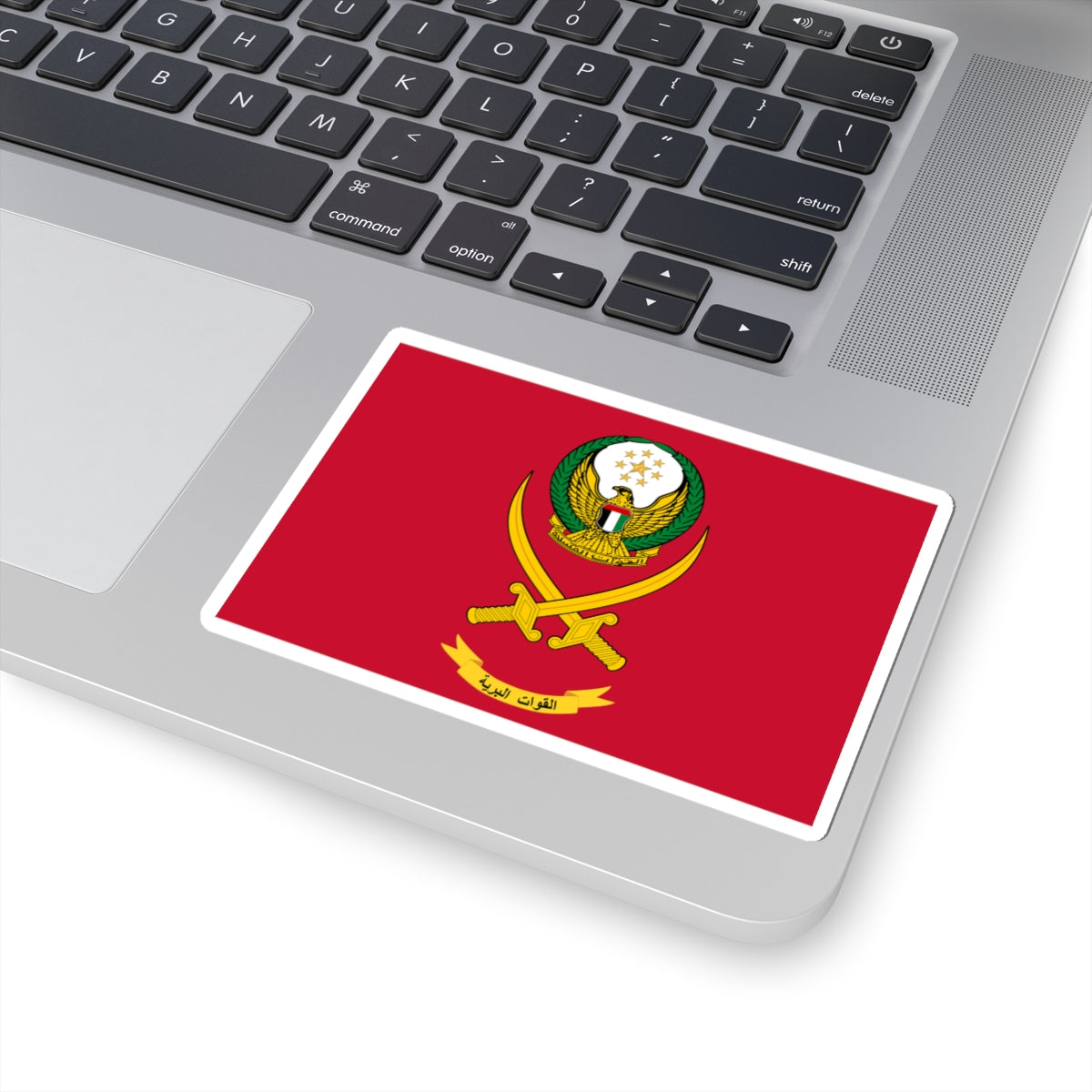 Flag of the UAE Army (United Arab Emirates) STICKER Vinyl Kiss-Cut Decal