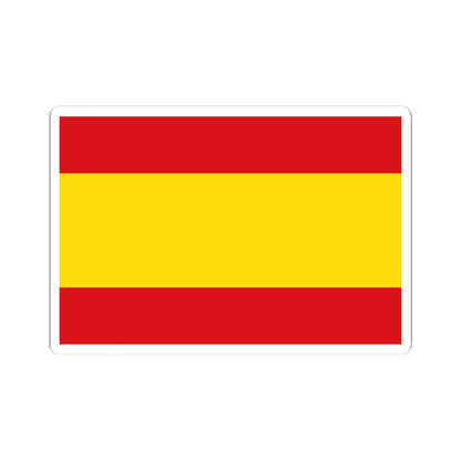 Flag of Spain Civil alternate colours (Spain) STICKER Vinyl Kiss-Cut Decal