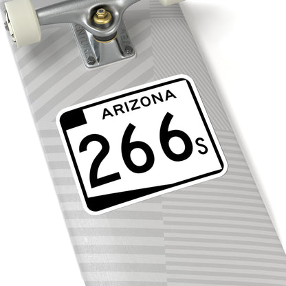 Arizona 266S (Arizona) (Road Sign) STICKER Vinyl Kiss-Cut Decal