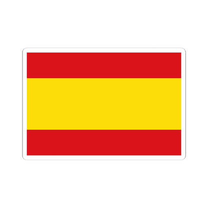 Flag of Spain Civil alternate colours (Spain) STICKER Vinyl Kiss-Cut Decal