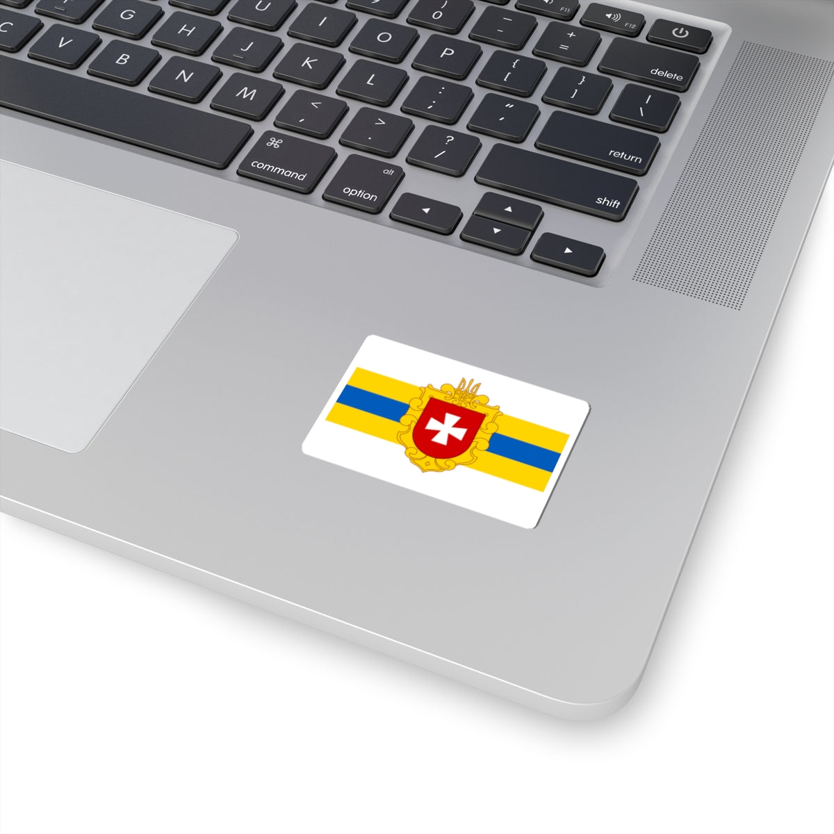 Flag of Rivne Oblast (Ukraine) STICKER Vinyl Kiss-Cut Decal