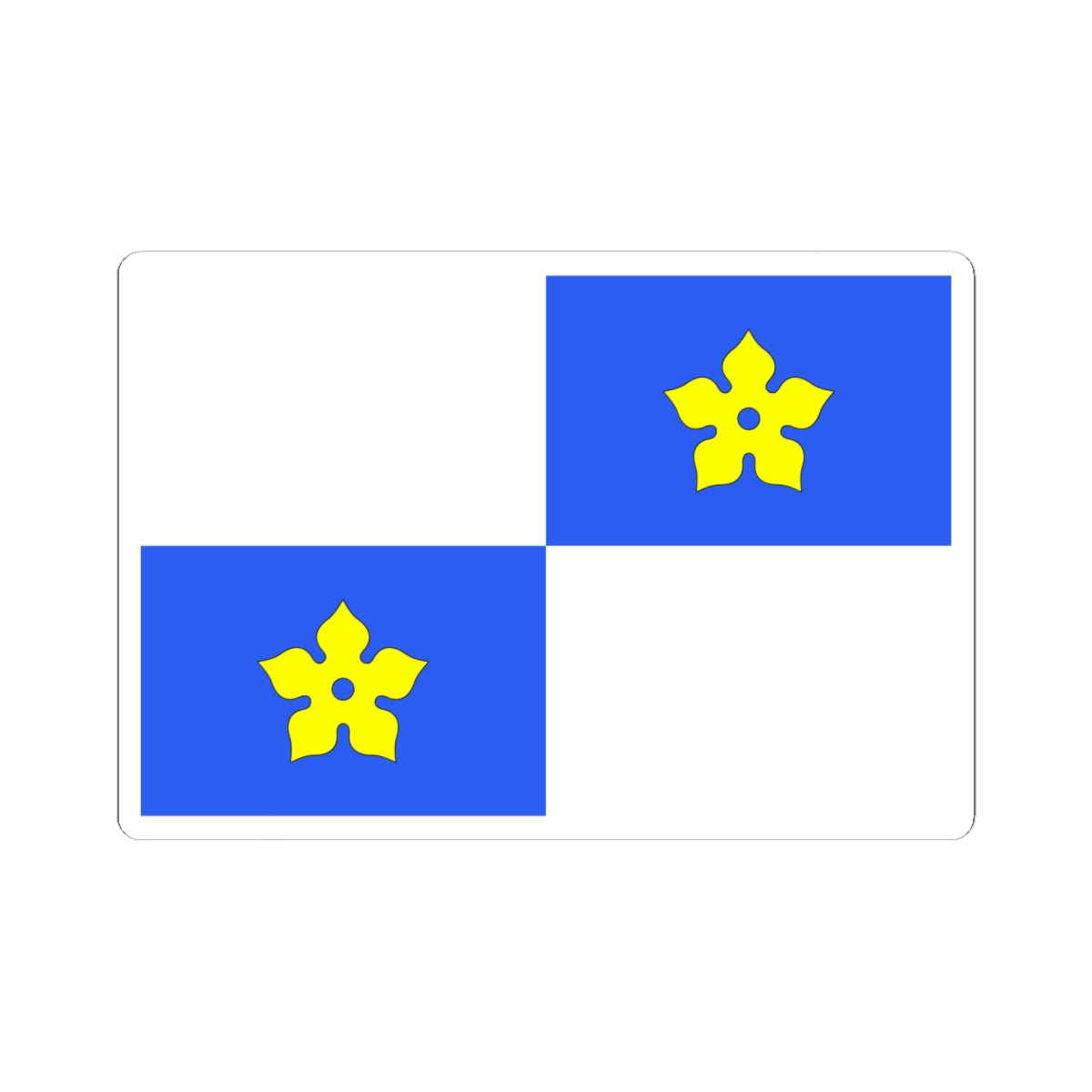 Flag of Begard (France) STICKER Vinyl Kiss-Cut Decal