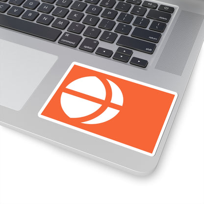 Flag of Nagano Prefecture (Japan) STICKER Vinyl Kiss-Cut Decal