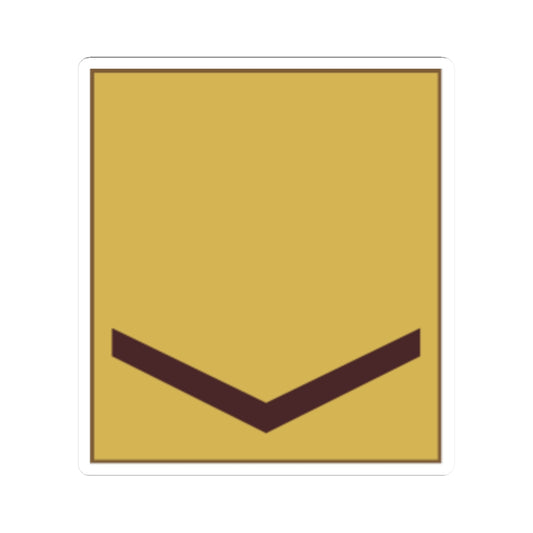 Kenya Army OR 3 (Kenya) (Military Rank) STICKER Vinyl Kiss-Cut Decal