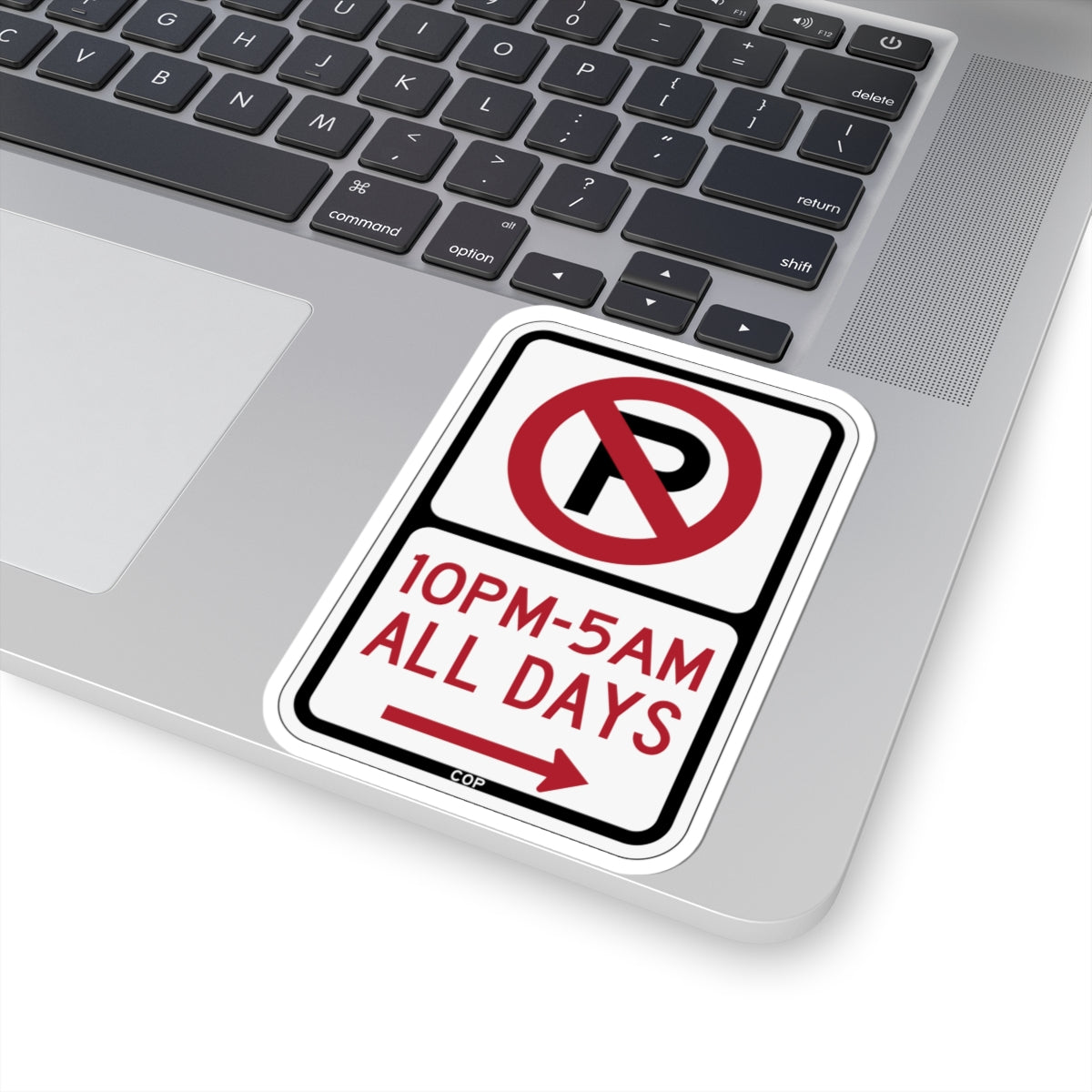 PBOT Road sign P1190R (Oregon) (Road Sign) STICKER Vinyl Kiss-Cut Decal