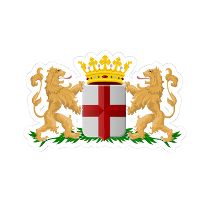 Amersfoort wapen (Netherlands) (Coat of Arms) STICKER Vinyl Kiss-Cut Decal