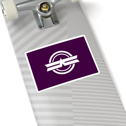 Flag of Ōwani Aomori (Japan) STICKER Vinyl Kiss-Cut Decal