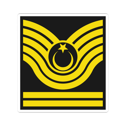 Army TUR OR 09 (Turkey) (Military Rank) STICKER Vinyl Kiss-Cut Decal