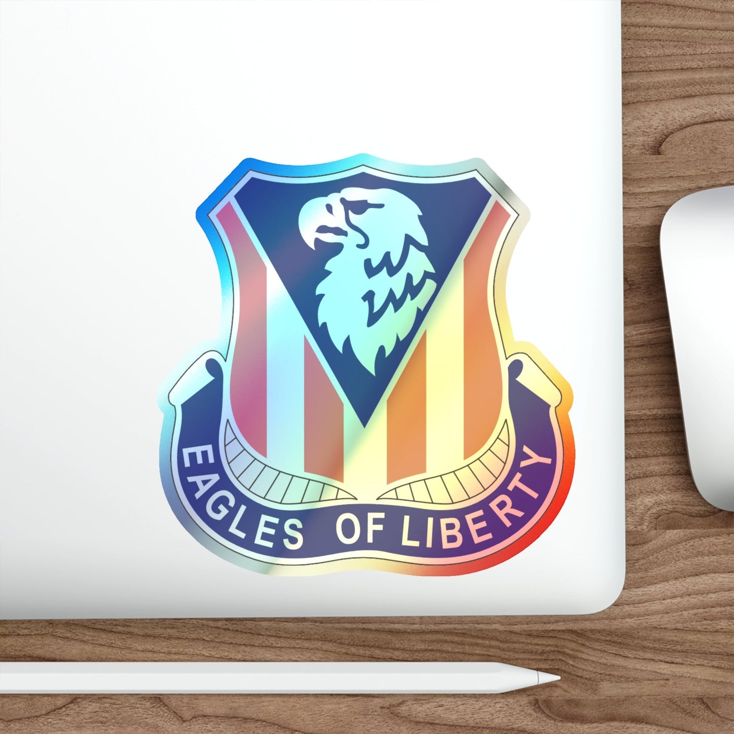 114th Aviation Regiment (U.S. Army) Holographic STICKER Die-Cut Vinyl Decal-The Sticker Space