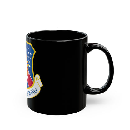 114th Fighter Wing (U.S. Air Force) Black Coffee Mug-The Sticker Space