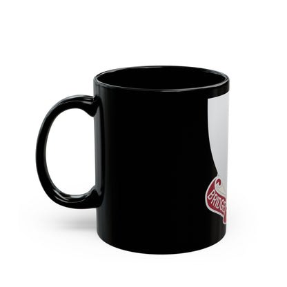 115 Engineer Battalion (U.S. Army) Black Coffee Mug-The Sticker Space