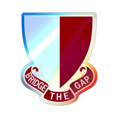 115 Engineer Battalion (U.S. Army) Holographic STICKER Die-Cut Vinyl Decal - The Sticker Space