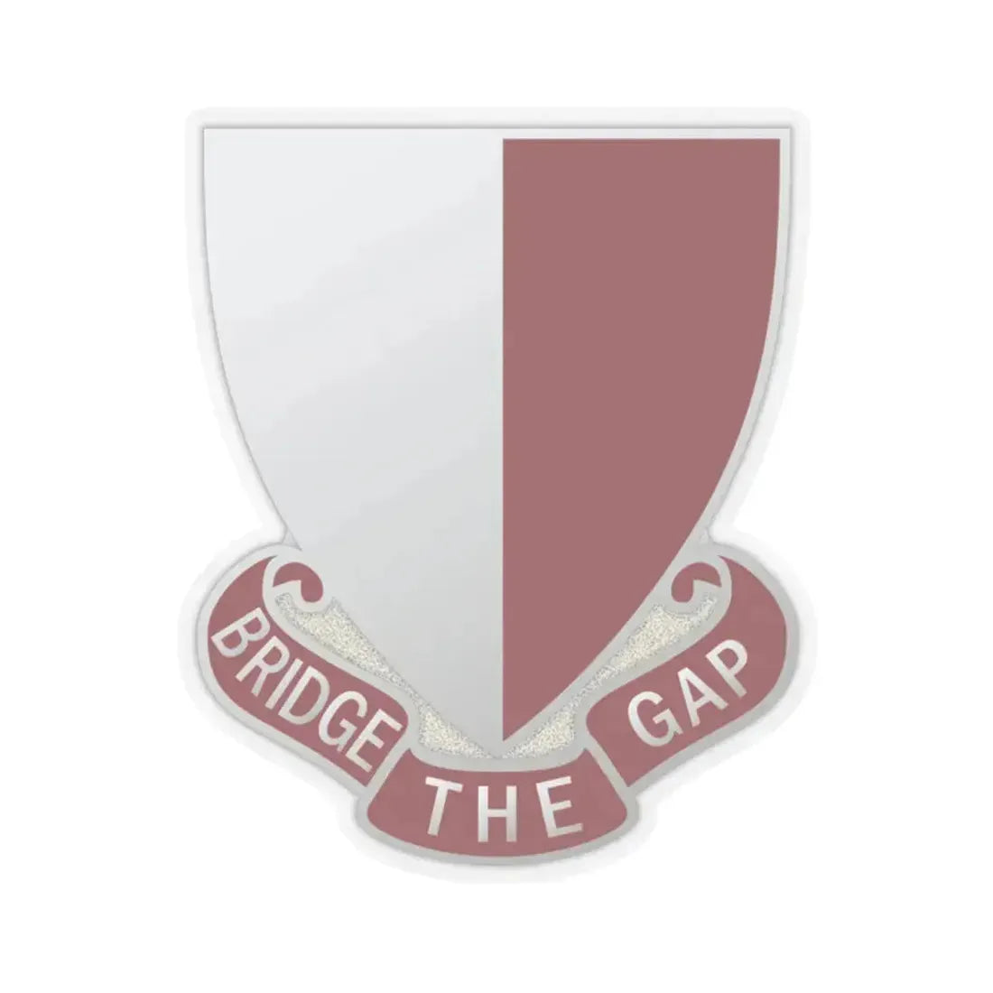 115 Engineer Battalion (U.S. Army) STICKER Vinyl Kiss-Cut Decal 2 Inch Transparent - The Sticker Space