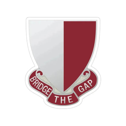 115 Engineer Battalion (U.S. Army) Transparent STICKER Die-Cut Vinyl Decal - The Sticker Space