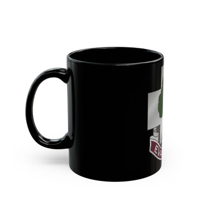 115 Field Hospital (U.S. Army) Black Coffee Mug-The Sticker Space