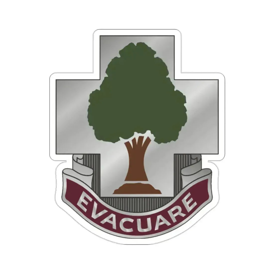 115 Field Hospital (U.S. Army) STICKER Vinyl Die-Cut Decal 2 Inch - The Sticker Space