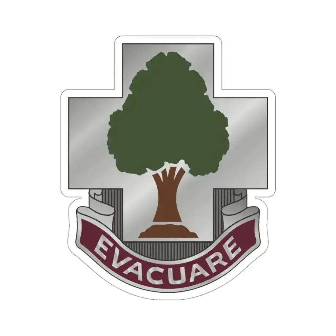 115 Field Hospital (U.S. Army) STICKER Vinyl Die-Cut Decal 3 Inch - The Sticker Space