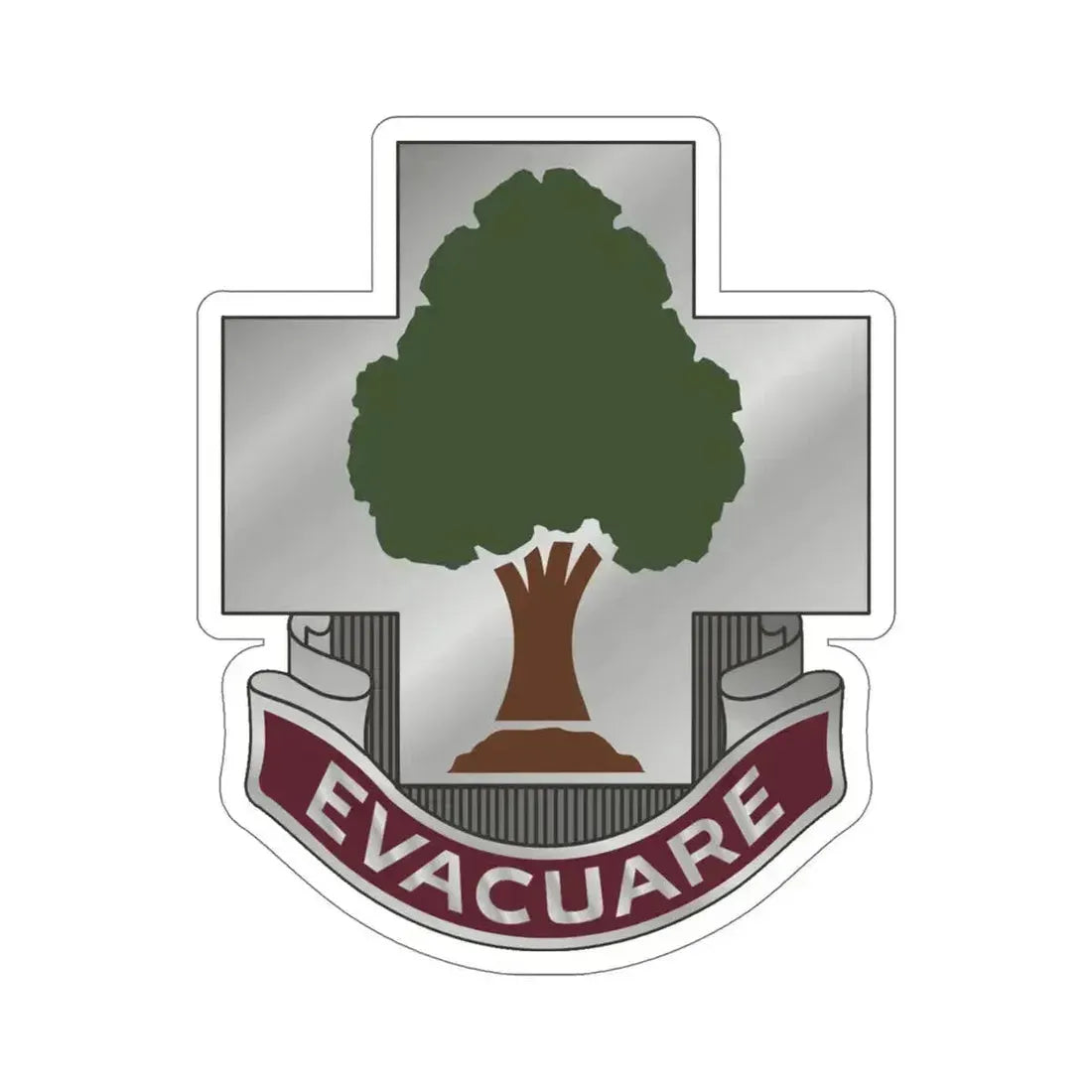 115 Field Hospital (U.S. Army) STICKER Vinyl Die-Cut Decal 6 Inch - The Sticker Space