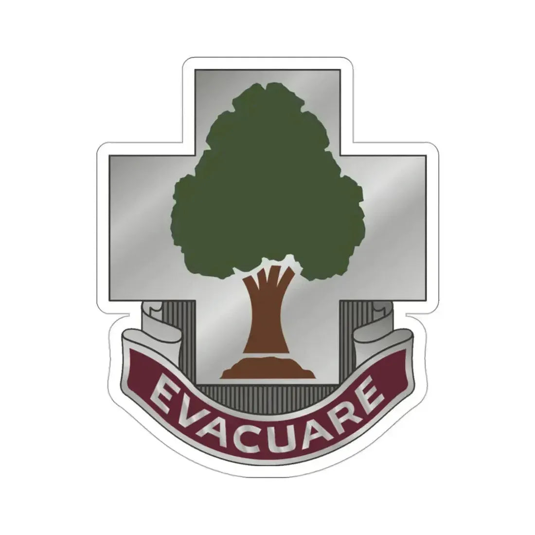 115 Field Hospital (U.S. Army) STICKER Vinyl Die-Cut Decal - The Sticker Space