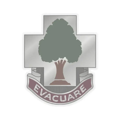 115 Field Hospital (U.S. Army) STICKER Vinyl Kiss-Cut Decal 3 Inch Transparent - The Sticker Space