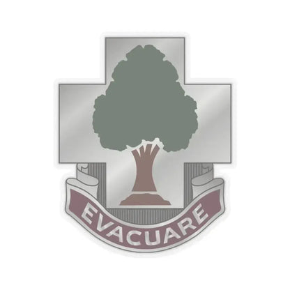 115 Field Hospital (U.S. Army) STICKER Vinyl Kiss-Cut Decal 4 Inch Transparent - The Sticker Space