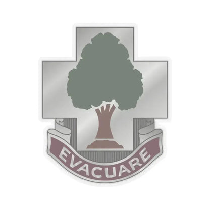 115 Field Hospital (U.S. Army) STICKER Vinyl Kiss-Cut Decal 6 Inch Transparent - The Sticker Space