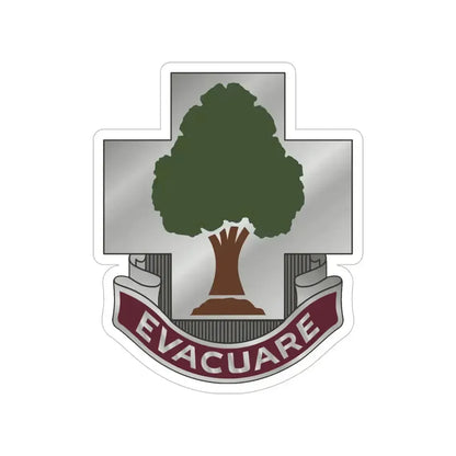 115 Field Hospital (U.S. Army) Transparent STICKER Die-Cut Vinyl Decal 6 Inch - The Sticker Space