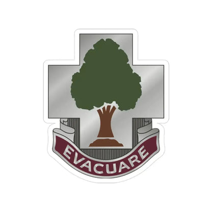 115 Field Hospital (U.S. Army) Transparent STICKER Die-Cut Vinyl Decal - The Sticker Space