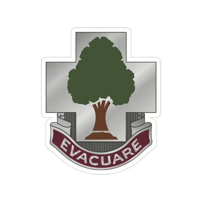 115 Field Hospital (U.S. Army) Transparent STICKER Die-Cut Vinyl Decal - The Sticker Space